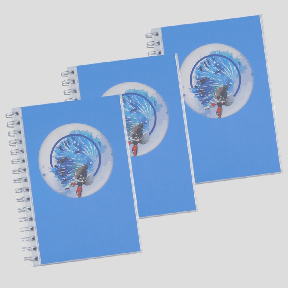 Miliko Rumble Fish Circle 3 Notebooks(Dot Grid)